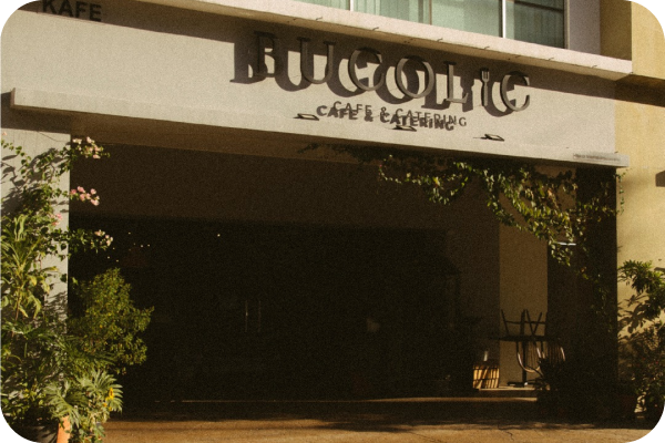 Bucolic Cafe Location